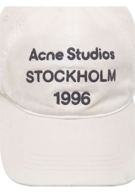 cappello logo unisex bianco ACNE STUDIOS | C40434DC6